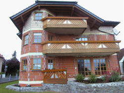 Vor den Aussenarbeiten